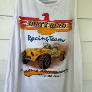 1996 Vintage Dirty Bird Drag Racing Tank Size XL